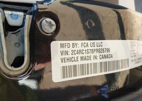 2023 Chrysler Pacifica Hybrid Limited from USA, damaged, VIN 2C4RC1S78PR626796